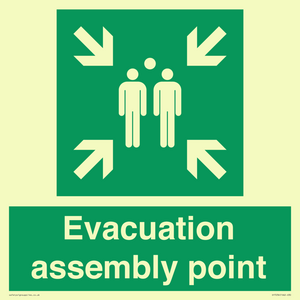 Evacuation assembly point